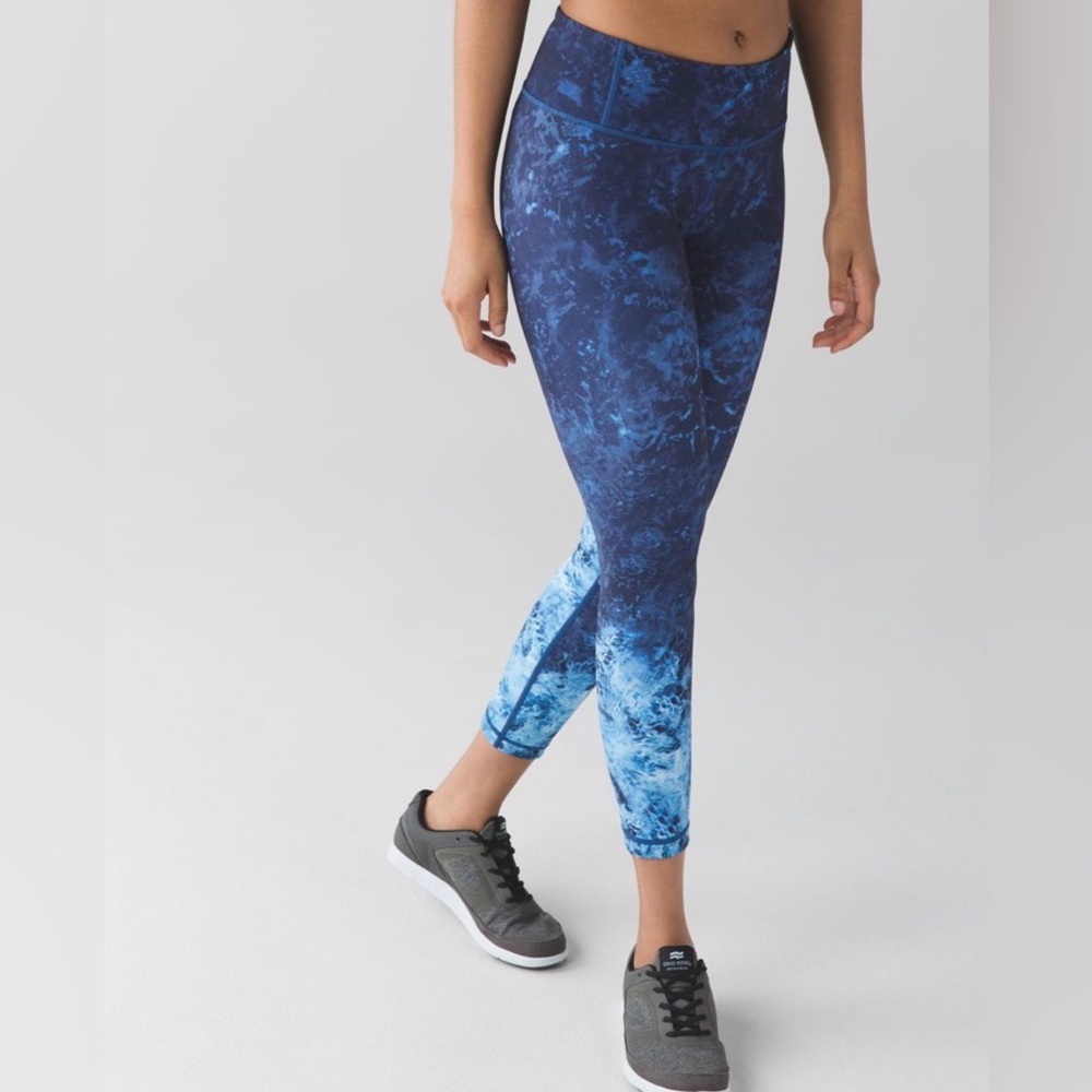LULULEMON SPEED WUNDER TIGHT/ Deep Sea